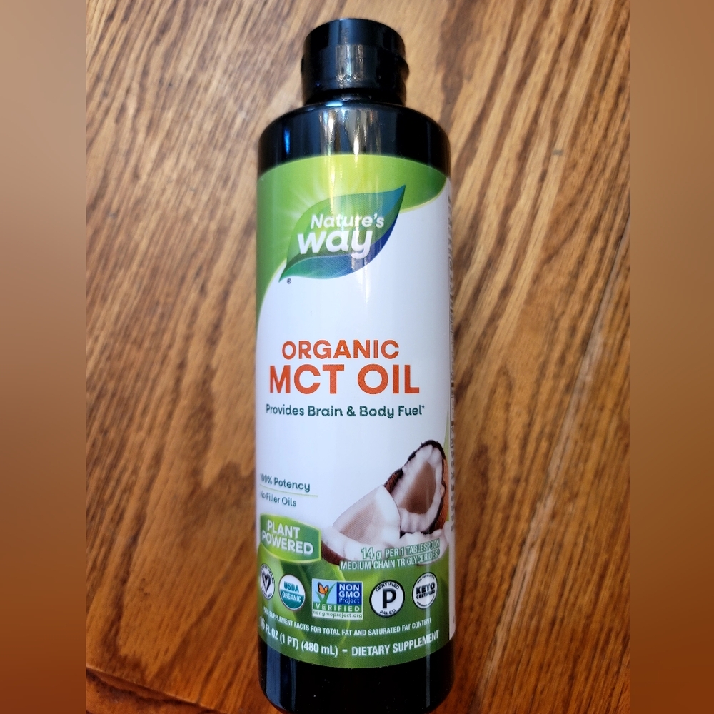 New Sealed Organic MCT Oil